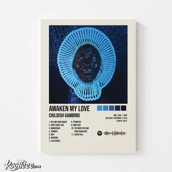 Donald Glover Childish Gambino My Love Poster