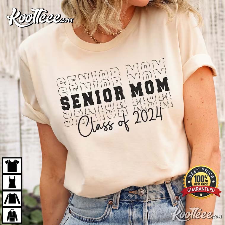 Senior Mom Class Of 2024 Graduation T-Shirt