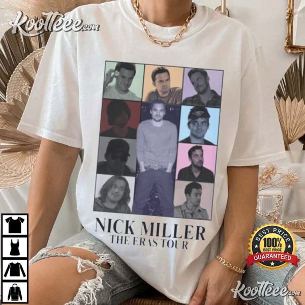 Nick Miller The Eras Tour T-Shirt