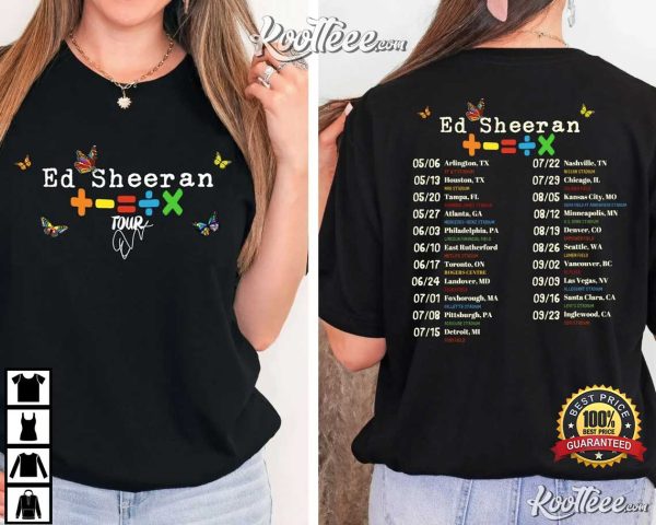 Ed Sheeran Tour Merch Sheerios T-Shirt