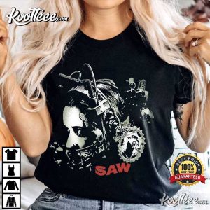 Jigsaw Halloween Horror Movie T-Shirt Jigsaw Halloween Horror Movie T Shirt (2)