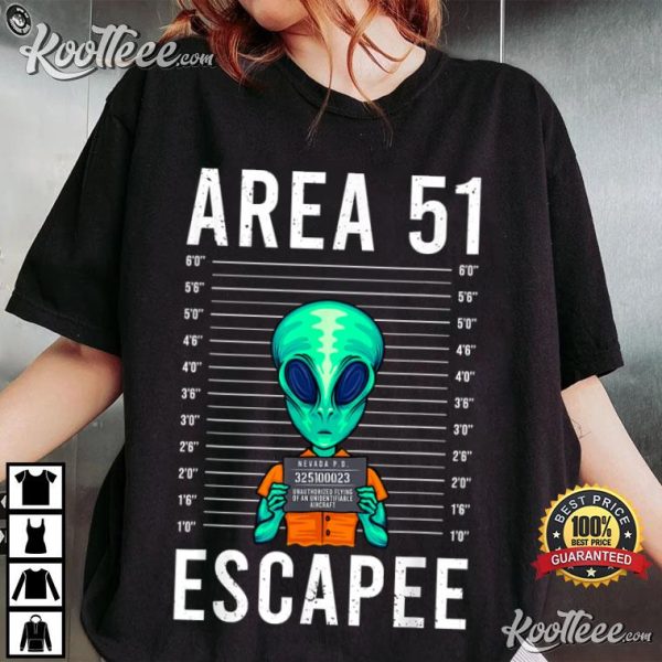 Funny Alien Lover Area 51 T-Shirt