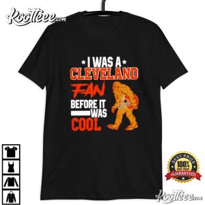 Bigfoot Cleveland Browns We Believe T-shirt 