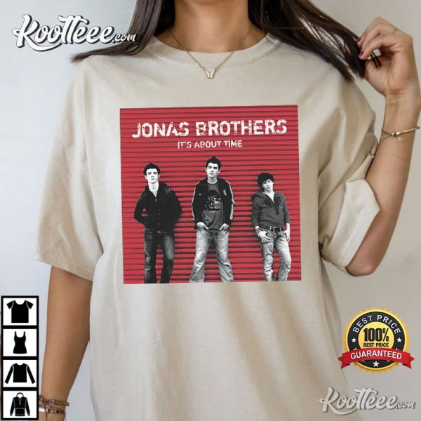 Jonas Brothers Its About Time Album T-Shirt