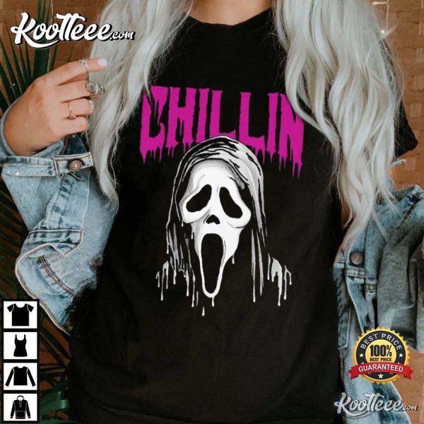 Ghost Face Chillin’ Halloween Best T-Shirt