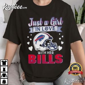 This Girl Loves Her Buffalo Bills T-Shirt - T-shirts Low Price