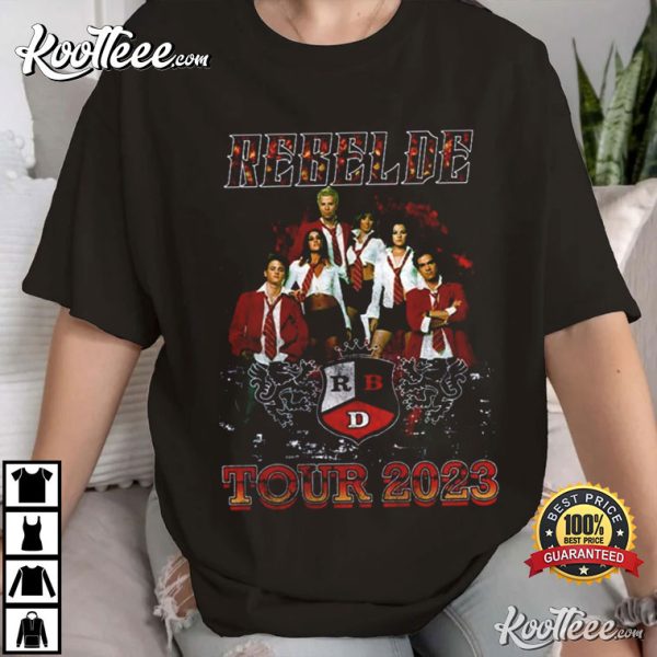 Rebelde Tour 2023 RBD T-Shirt