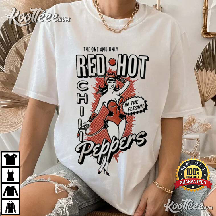 Red hot chilli peppers vintage sales t shirt