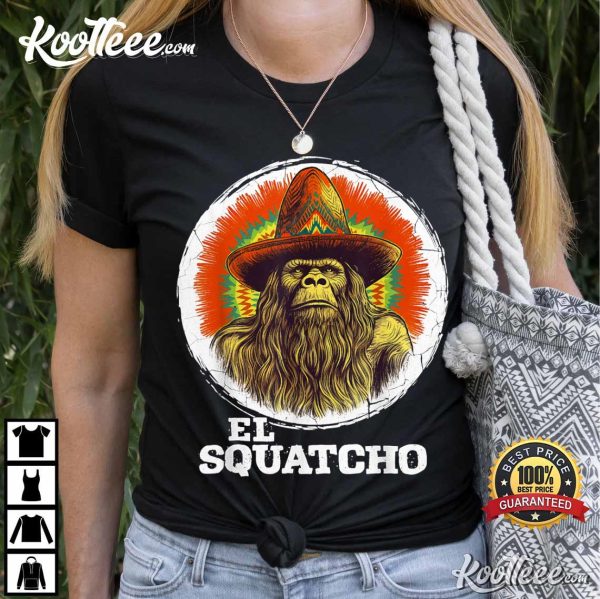 El Squatcho Portrait T-Shirt