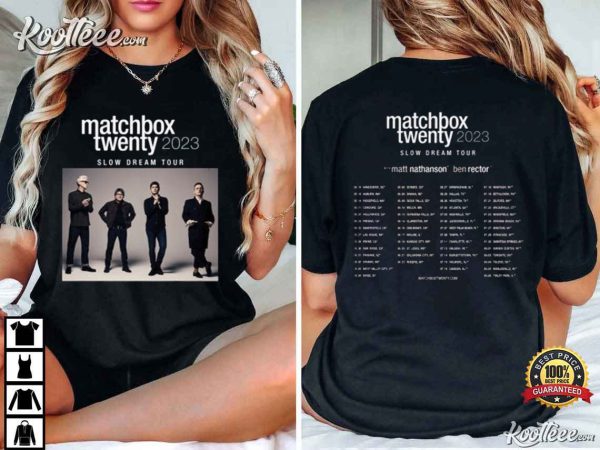 Slow Dream Tour Matchbox Twenty T-Shirt