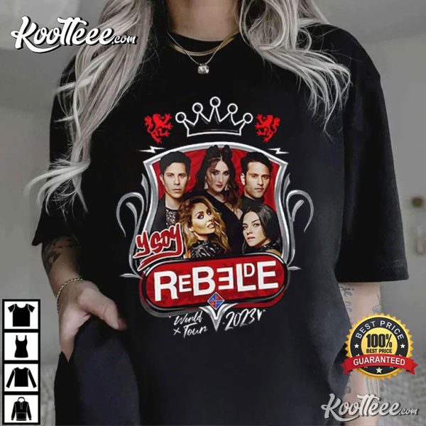 RBD Soy Rebelde Tour 2023 T-Shirt #4