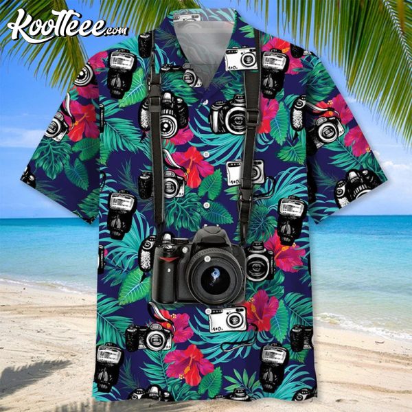 Camera Tropical Hawaiian Shirt