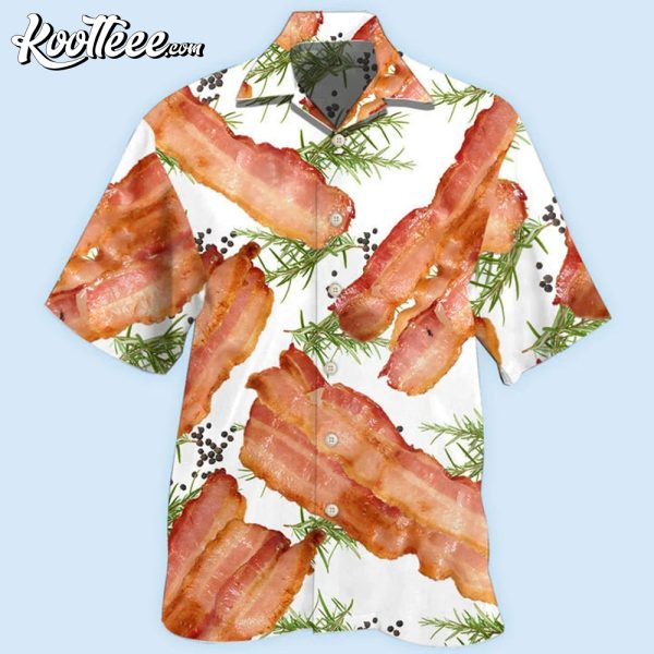 Fun Bacon Rosemary Chef Hawaiian Shirt