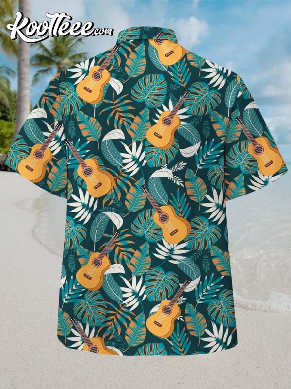 Guitar Tropical Vintage Hawaiian Shirt