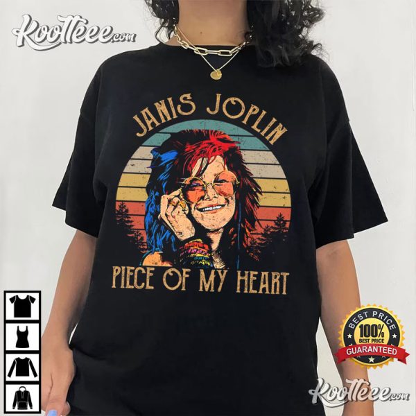 Janis Joplin Piece Of My Heart Vintage T-Shirt