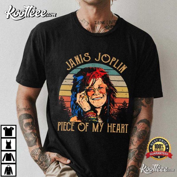 Janis Joplin Piece Of My Heart Vintage T-Shirt