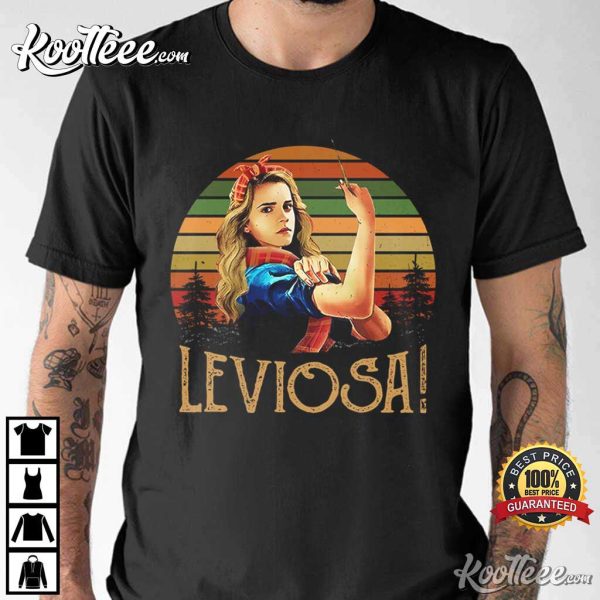 Hermione Granger Harry Potter Leviosa Sunset T-Shirt