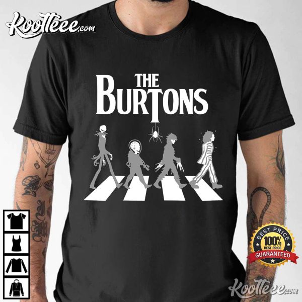 Tim Burton Beetlejuice Walking Abbey Road T-Shirt