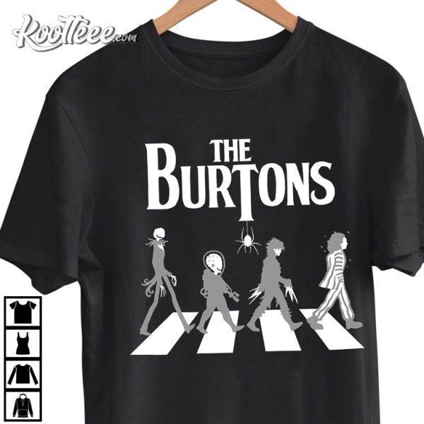 Tim Burton Beetlejuice Walking Abbey Road T-Shirt
