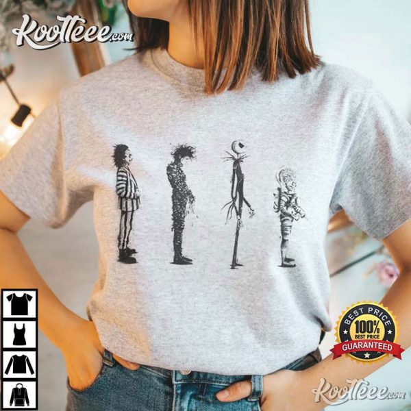 Tim Burton Characters Beetlejuice T-Shirt