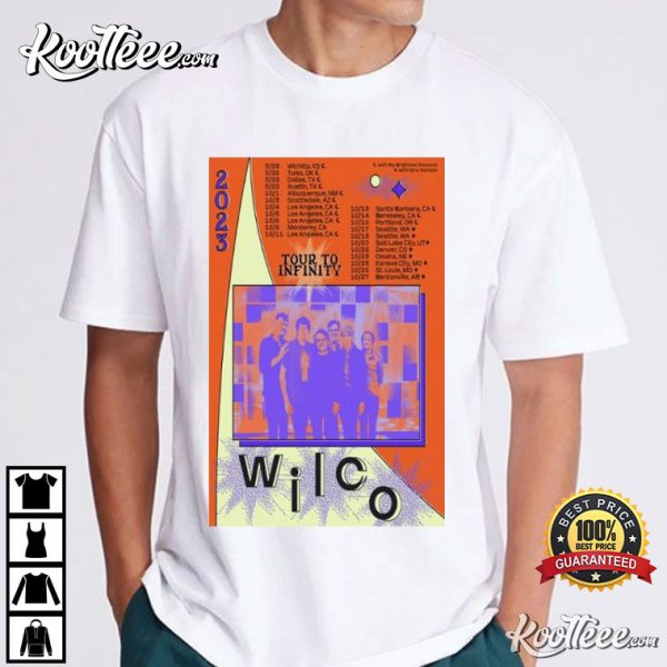 Wilco Band Tour To Infinity 2023 T-Shirt