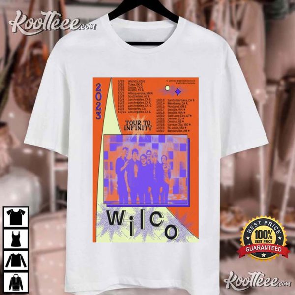 Wilco Band Tour To Infinity 2023 T-Shirt