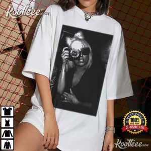 Lady Gaga The Fame Purple Teardrops T Shirt (1)