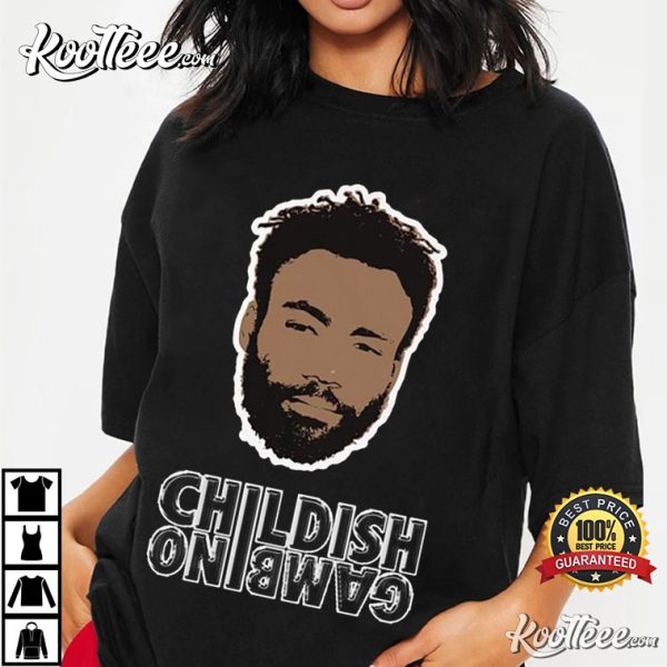 Donald Glover Childish Gambino Silhouette T-Shirt