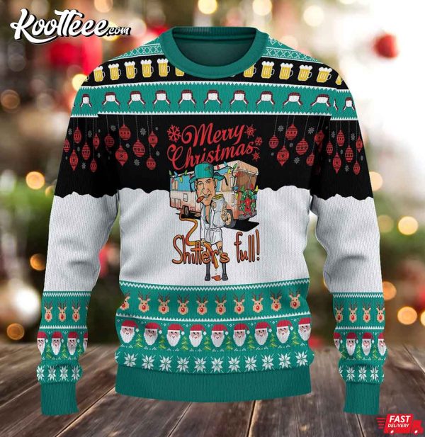 Merry Christmas Shitters Full Ugly Sweater