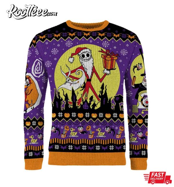 Nightmare Before Christmas Tim Burton Ugly Sweater