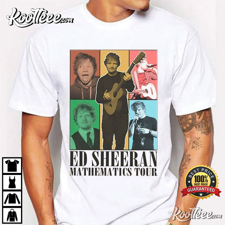 Ed Sheeran Mathematics Tour Merch T-Shirt