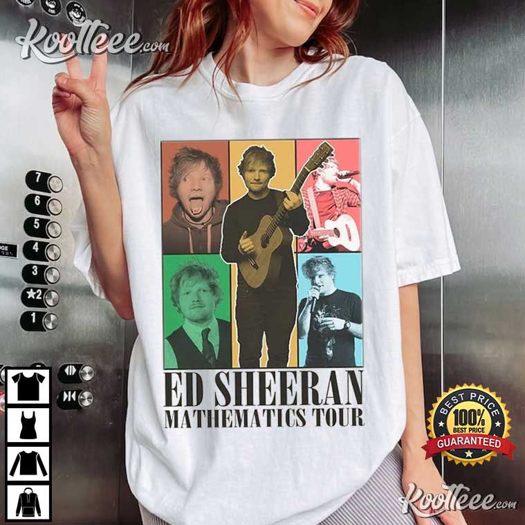 Ed Sheeran Mathematics Tour Merch T-Shirt