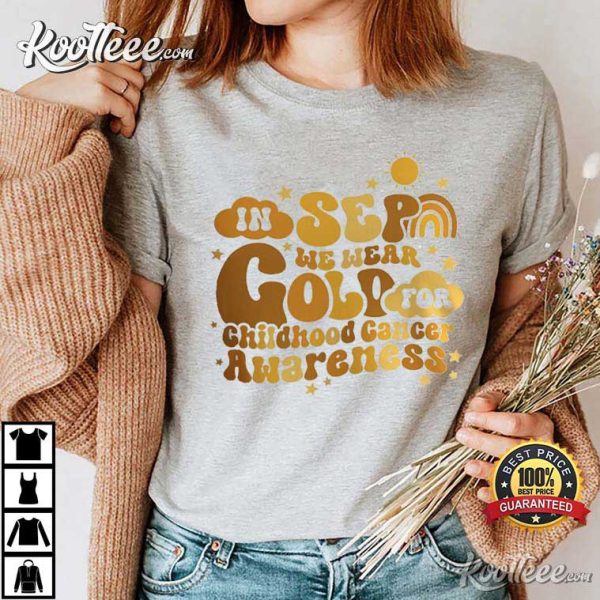 Childhood Cancer Awareness Kids Cancer Support T-Shirt