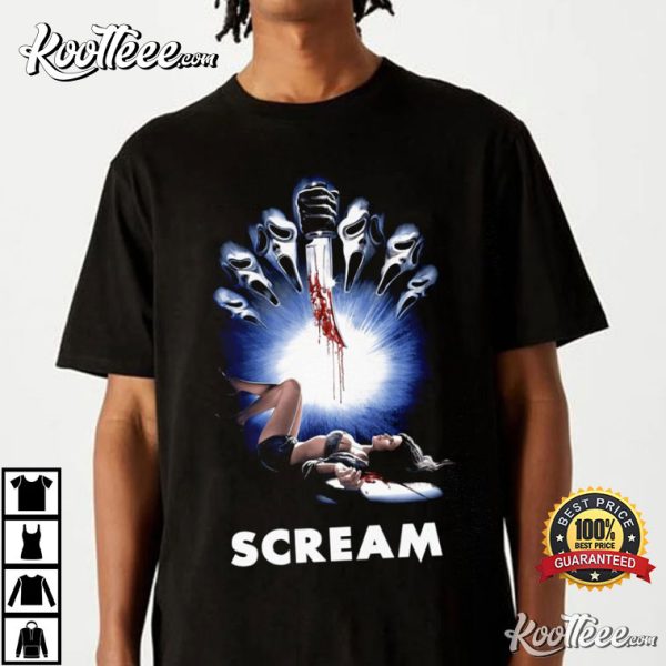 Classic Scream 1996 Ghostface Halloween T-Shirt