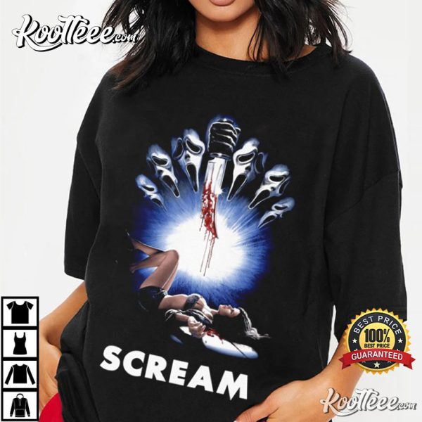 Classic Scream 1996 Ghostface Halloween T-Shirt