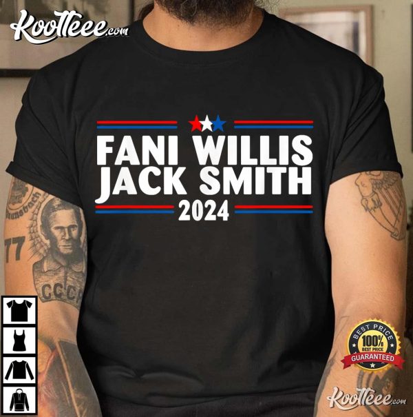 Fani Willis Jack Smith For President 2024 T-Shirt