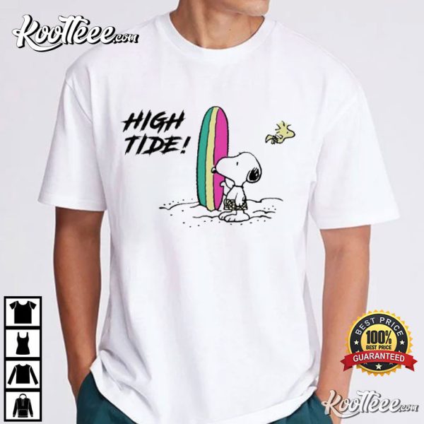 Peanuts Snoopy And Woodstock High Tide T-Shirt