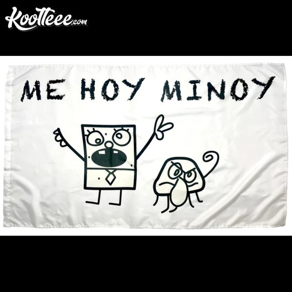 SpongeBob Doodle Me Hoy Minoy Funny Wall Tapestry