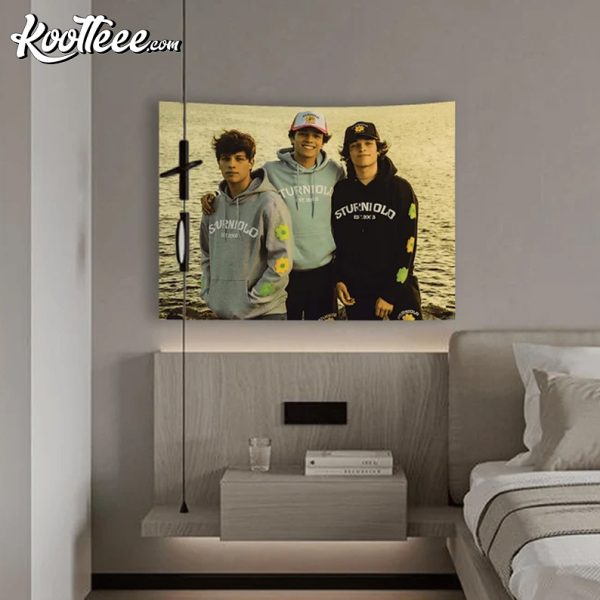 Sturniolo Triplets Wall Hanging Tapestry