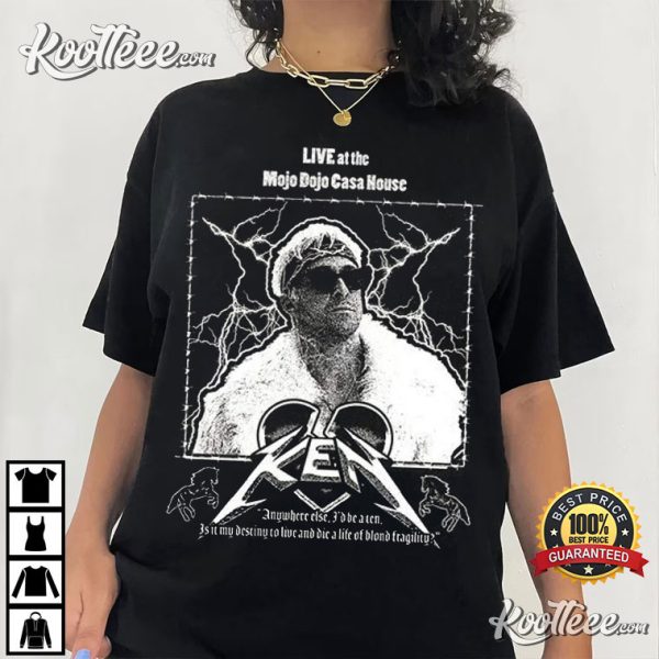 Ken Metal Mojo Dojo Casa House Metallica Parody T-Shirt