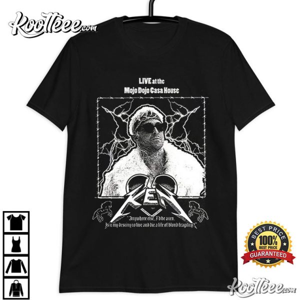 Ken Metal Mojo Dojo Casa House Metallica Parody T-Shirt