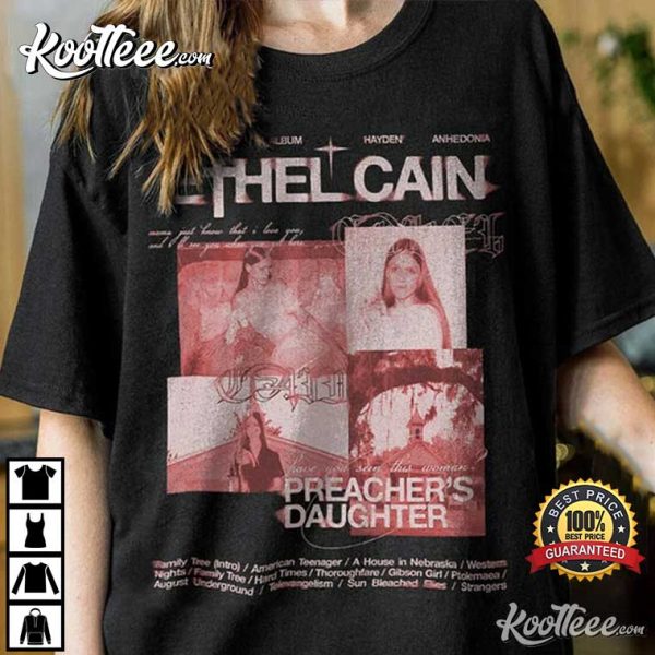 Ethel Cain Preachers Daughter Album Tracklist T-Shirt