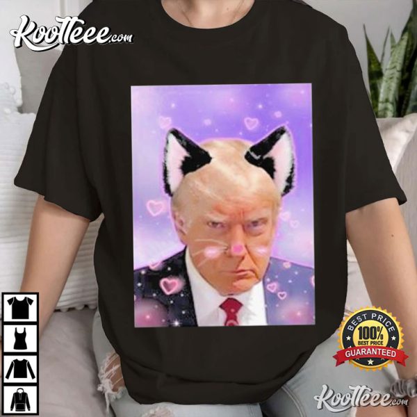 Catboy Trump Mugshot T-Shirt