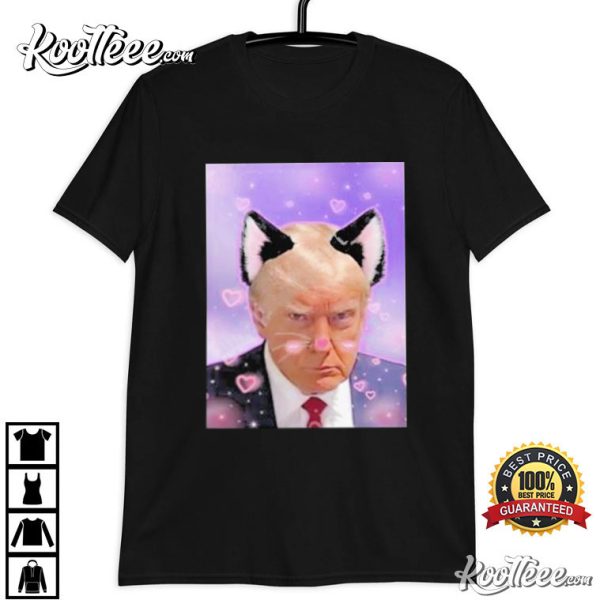 Catboy Trump Mugshot T-Shirt