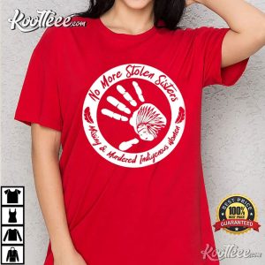 Native American No More Stolen Sisters MMIW T-Shirt