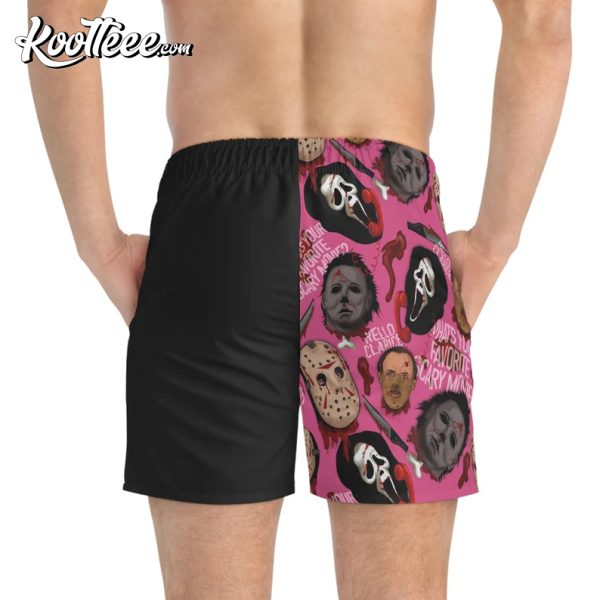 Scary Movies Horror Killers Swim Shorts