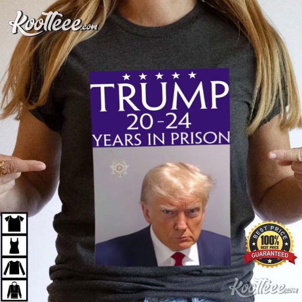 Donald Trump Mugshot Prison T-Shirt