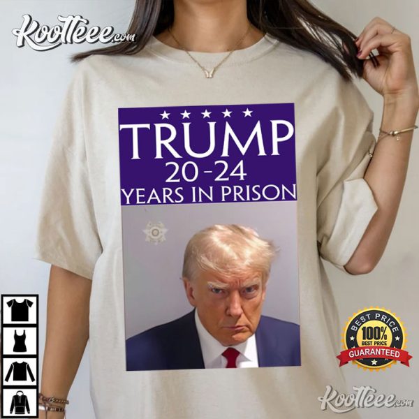 Donald Trump Mugshot Prison T-Shirt