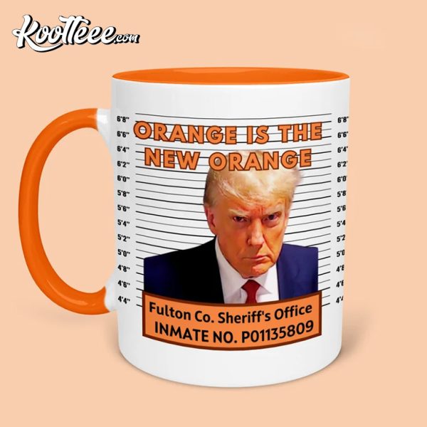 Infamous Donald Trump Mugshot Orange Is The New Orange Mug