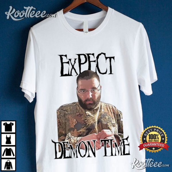 Jersey Jerry Expect Demon Time T-Shirt